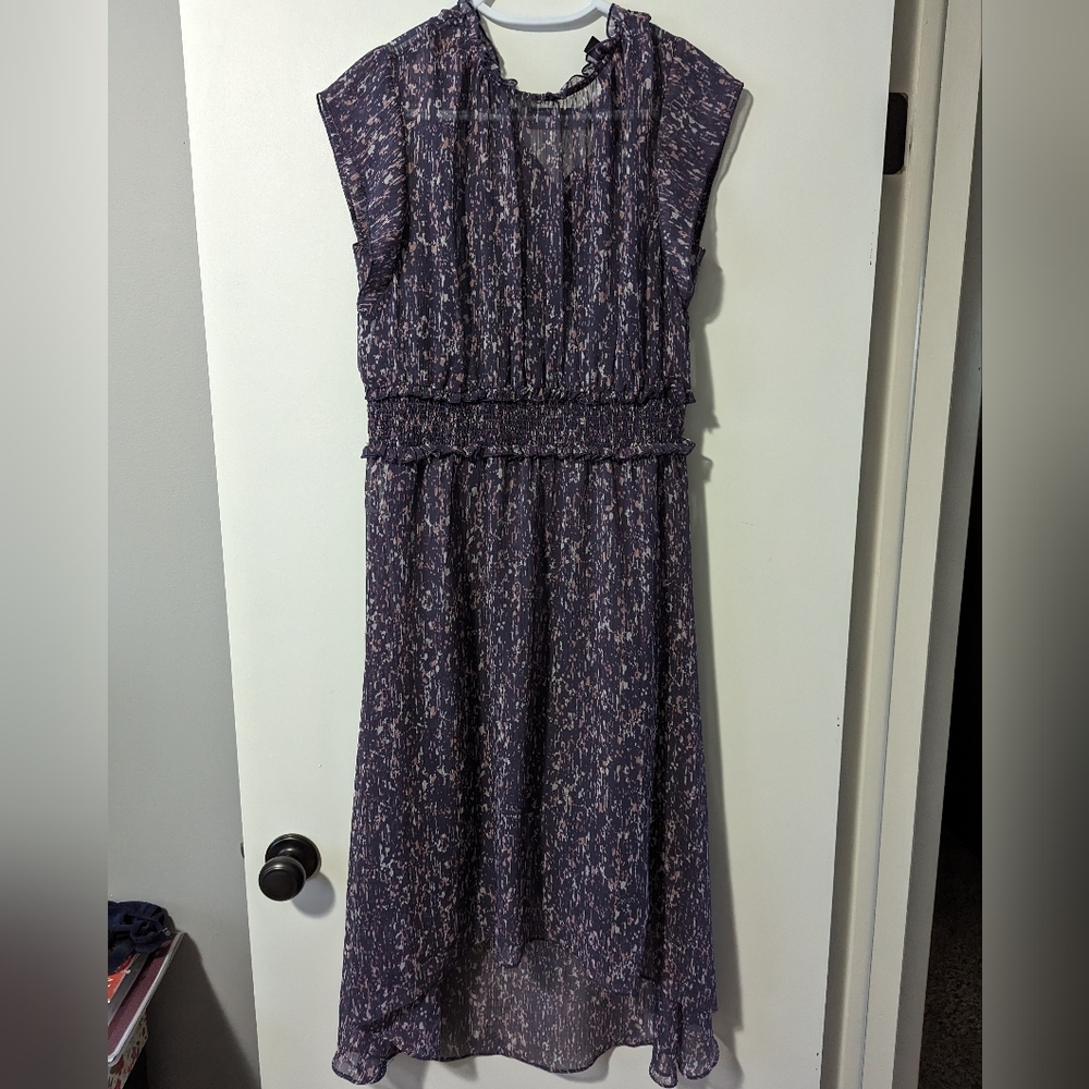Flowy purple dress